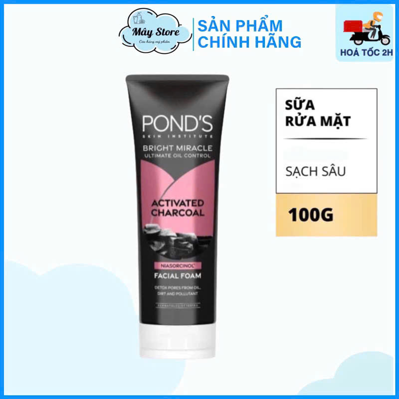 Sữa Rửa Mặt Pond’s Sáng Da 100g
