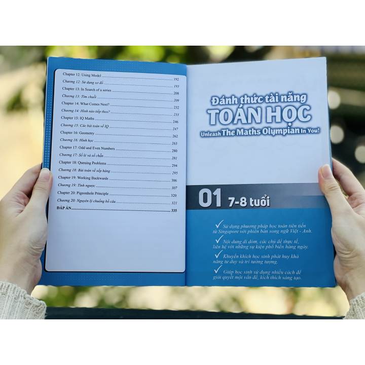 Sách Đánh Thức Tài Năng Toán Học 1 Và 2, Toán Song Ngữ Singapore ( Bộ 2 Cuốn, 7 - 9 Tuổi ) - Hình ảnh 4