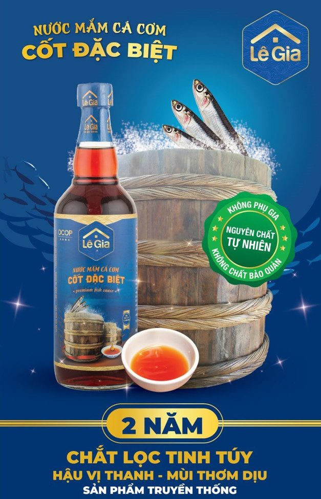 Set quà Thuận Buồm Xuôi Gió 1 ( 1 chai mắm cốt đặc biệt + 1 Ruốc tôm sú + 1 ruốc Tép biển)