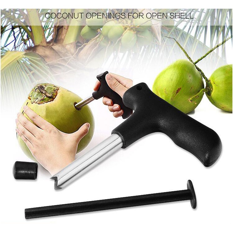 Dụng cụ khui dừa lấy nước siêu nhanh