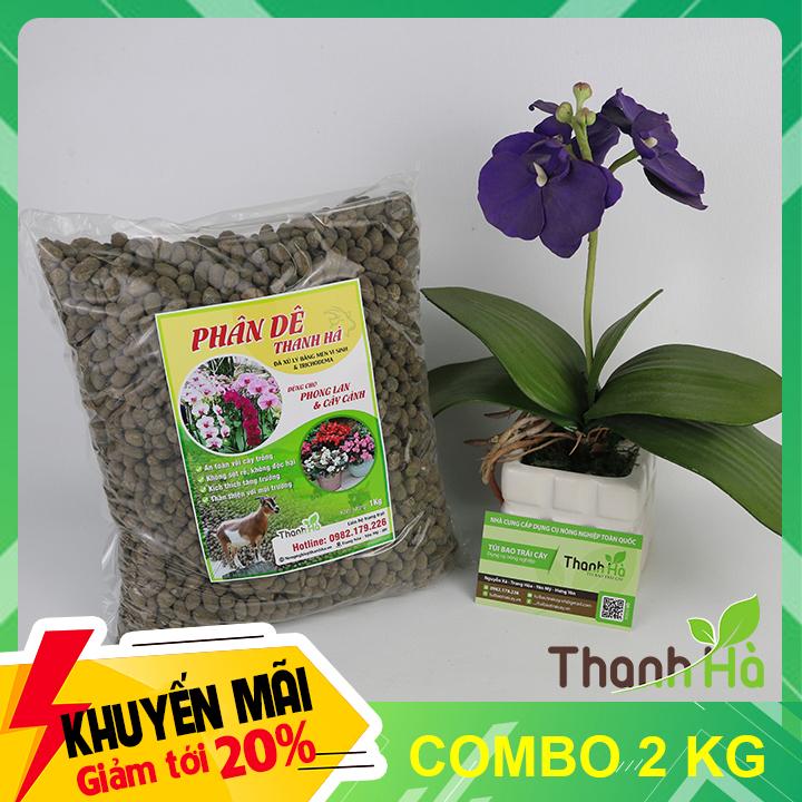 Phân dê đã qua xử lý cho lan và cây cảnh