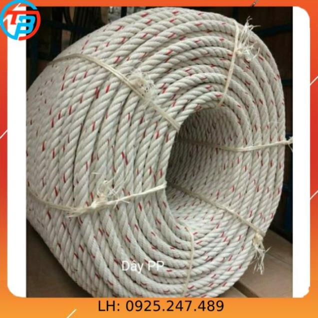 Dây thừng Thái PP chịu lực cao [ Phi 6 mm] CÁP THÉP Thái Bình VinàN.
