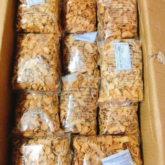 500G Dừa sấy khô giòn