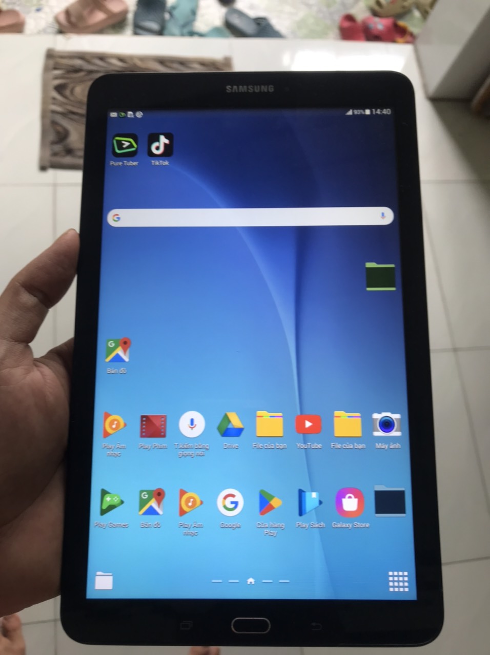 Máy tính bảng samsung tap E T561