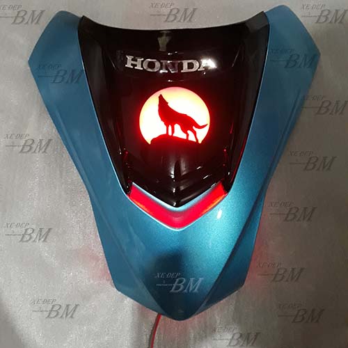 mặt nạ wave 100 xanh ngọc độ led