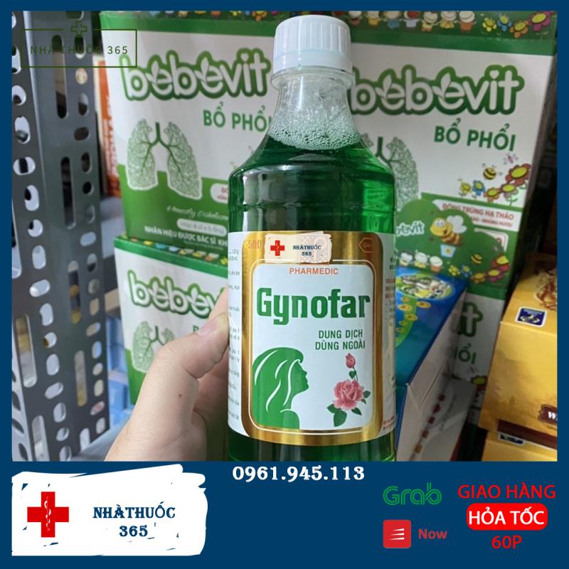 Dung dịch vệ sinh phụ nữ gynofa ( chai 250-500ml)