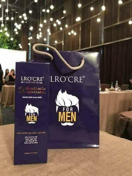 [ Giá Sỉ ] Sữa Rửa Mặt Lrocre For Men Dành Cho Nam