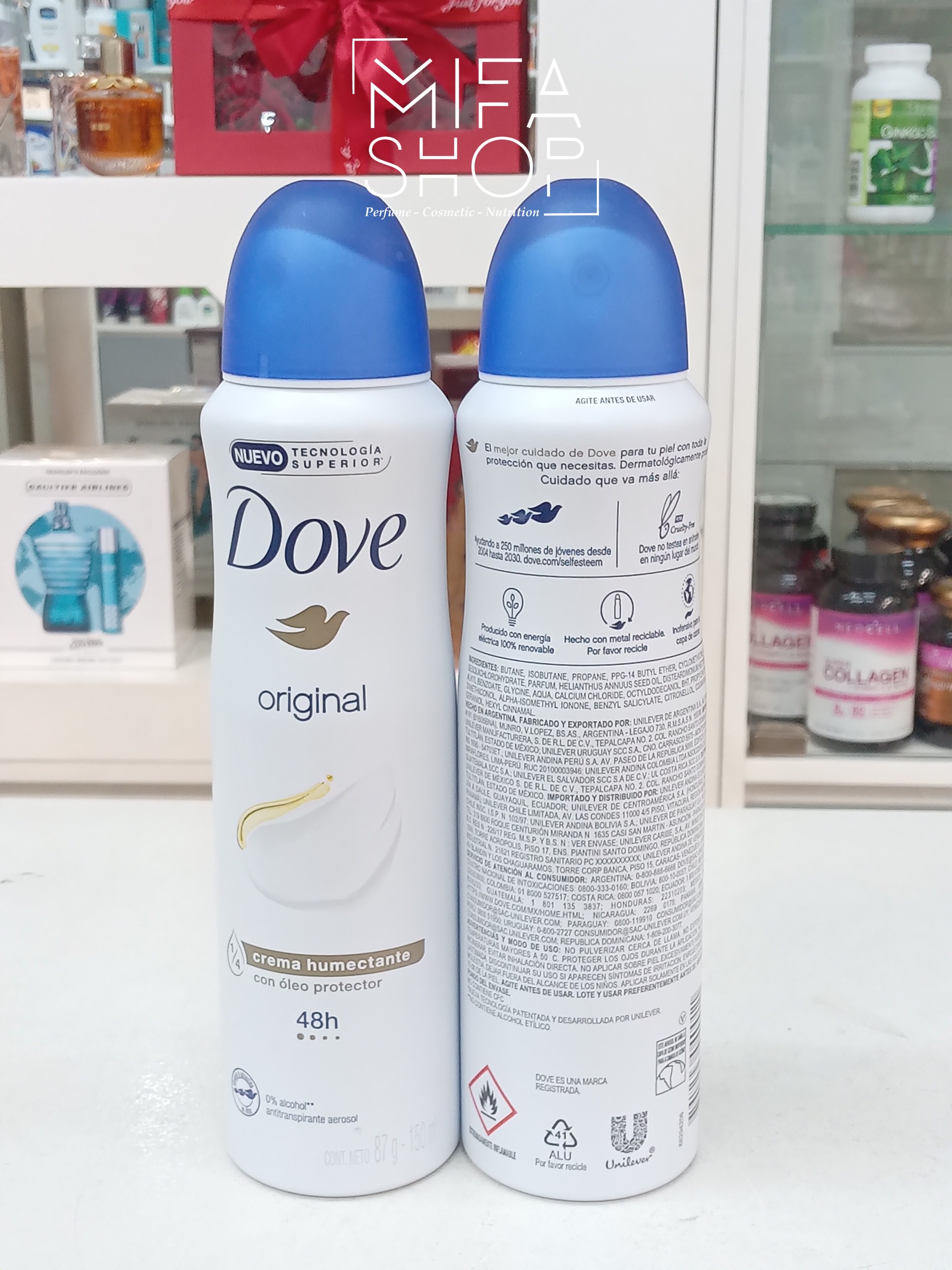 Xịt Khử Mùi Go Fresh Dove 150Ml