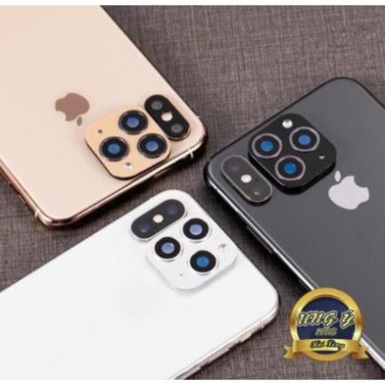 [Lấy mã miễn phí vận chuyển] MIẾNG DÁN ĐỘ CAMERA NỔI LÊN 11 PRO MAX CHO IPHONE X XS XS MAX THẦN THÁNH- DÁN GIẢ 11