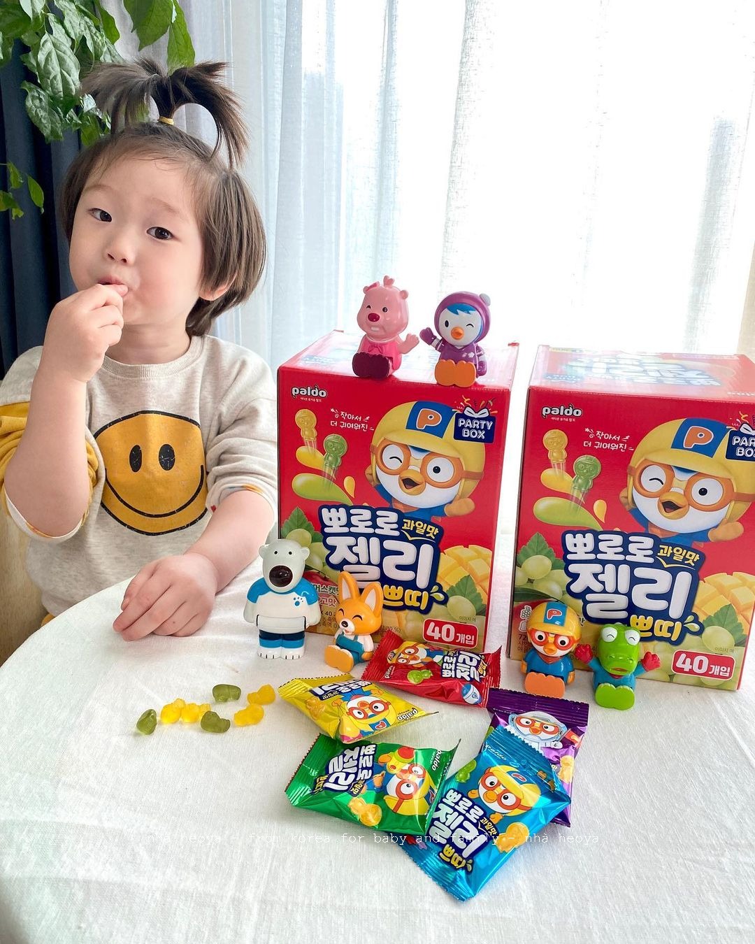 KẸO DẺO TRÁI CÂY PORORO HÀN QUỐC