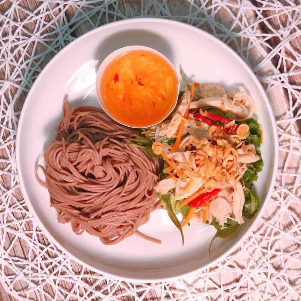 Bún gạo lứt, mì gạo lứt đỏ Điện Biên