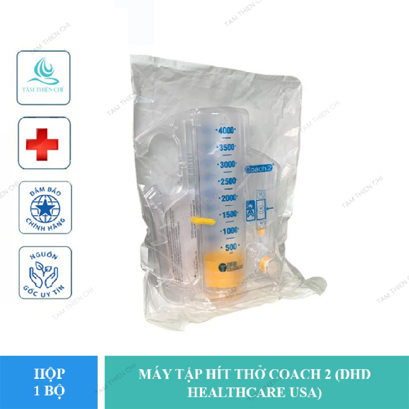 Máy tập hít thở COACH 2 (DHD HEALTHCARE USA) nhập khẩu