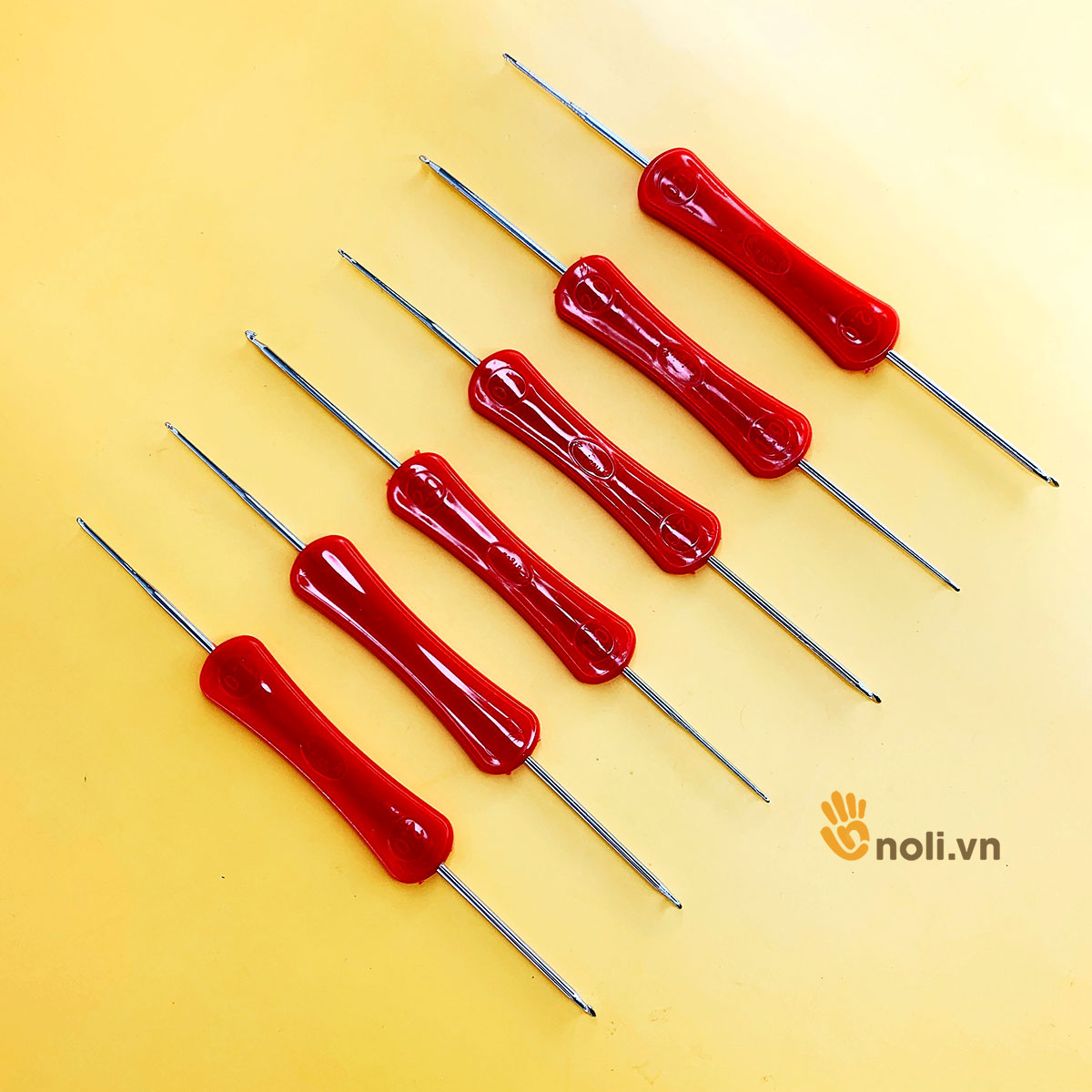 Kim móc 2 đầu cán nhựa