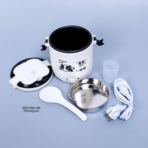 Nồi Cơm Điện Mini Đa Chức Năng 2 Ngăn