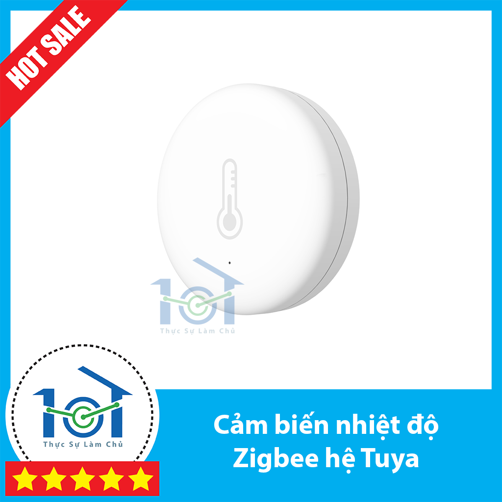 Cảm biến nhiệt độ - độ ẩm Zigbee hệ Tuya/SmartLife