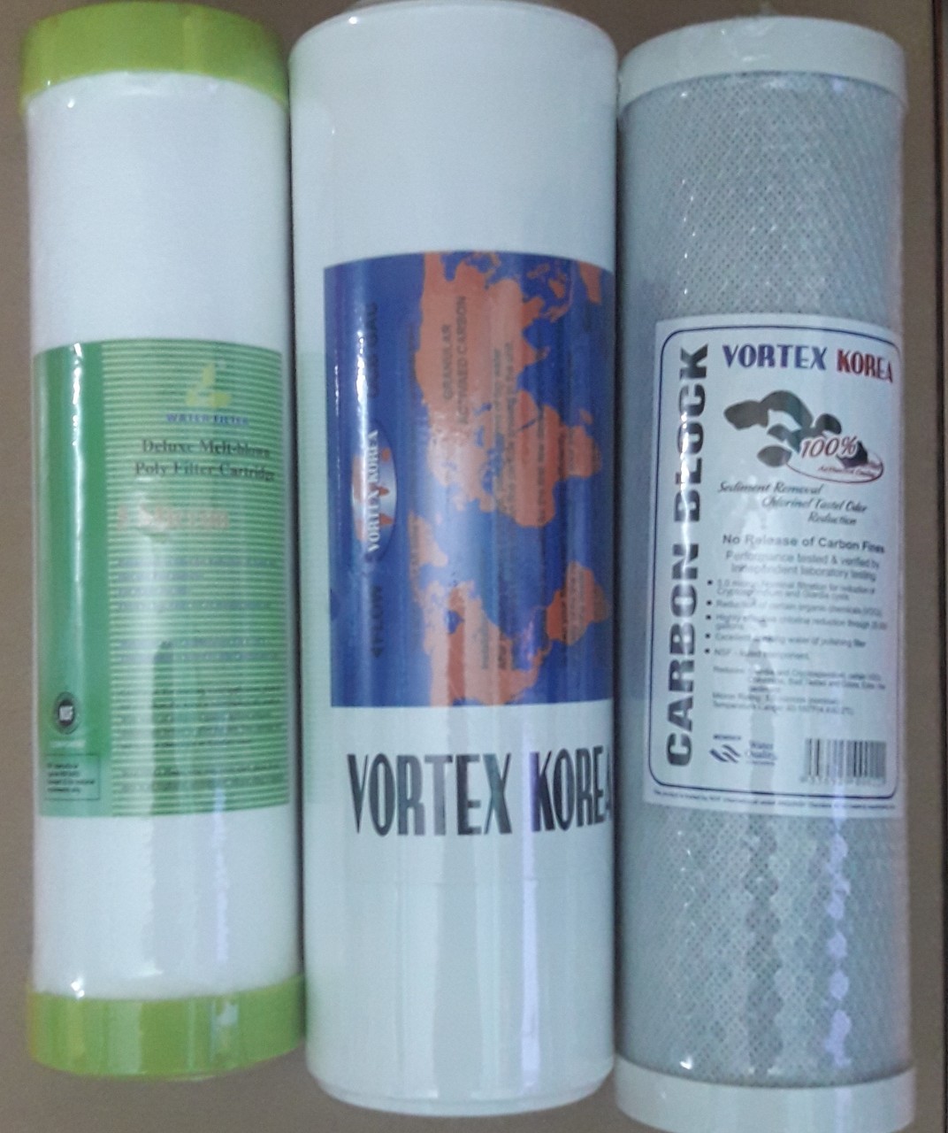 ComBo 6 lõi lọc số 123dành cho các loại máy lọc nước Kangaro Karofi Sunhouse Goldsun Tân Á Aqua...GỒM 6 LÕI 4 LÕI 11 LÕI 2.1 LOI 3