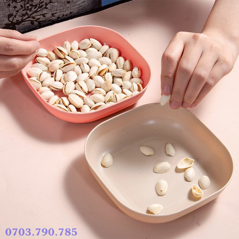 Chén Dĩa Nhựa Lúa Mạch