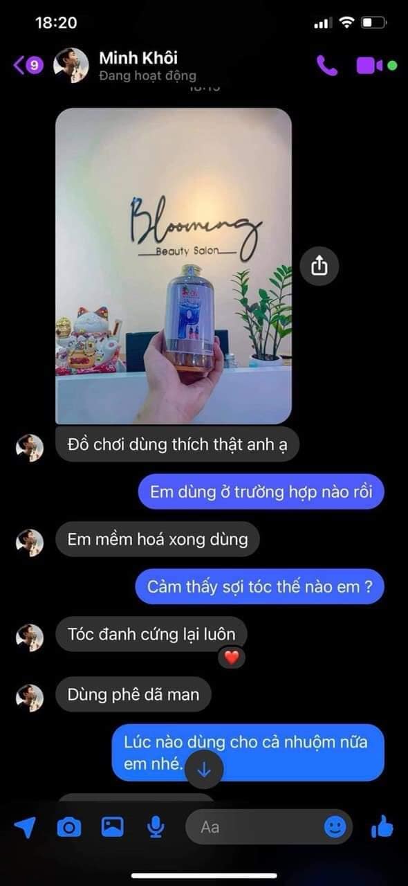 [Mptochcm]Dung Dịch Khử Kiềm Tóc Ron PH