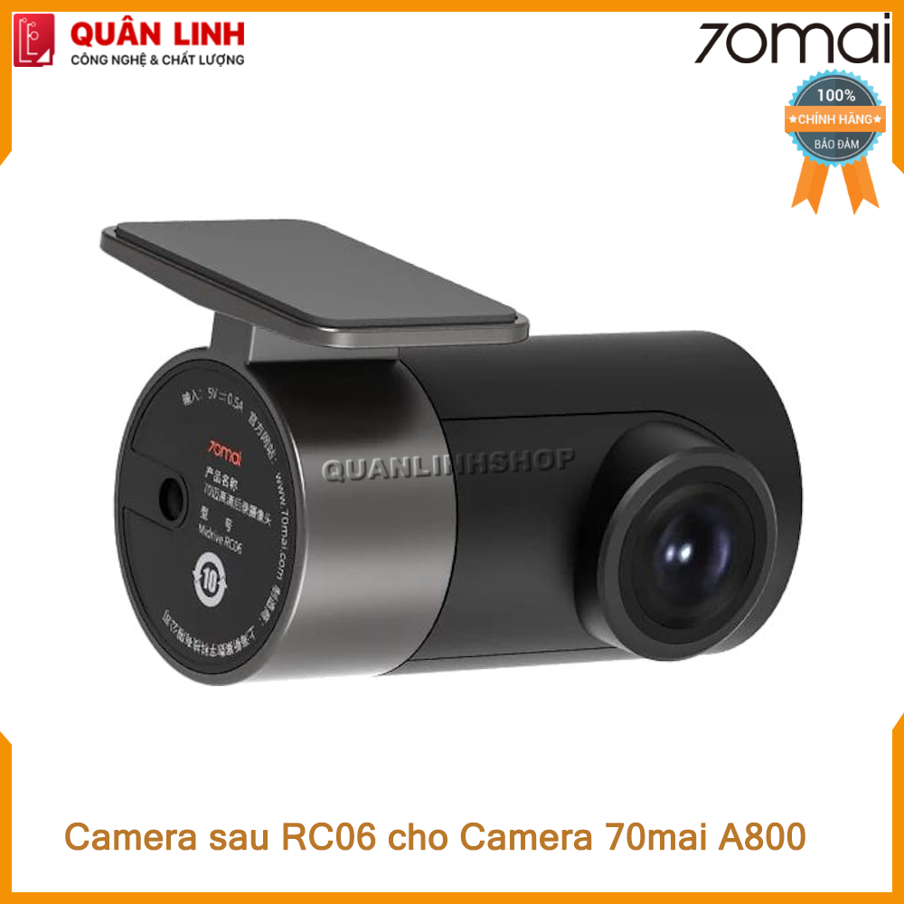 Camera sau 70mai RC06 Rear Camera dùng cho 70mai Dash Cam A500s A800s