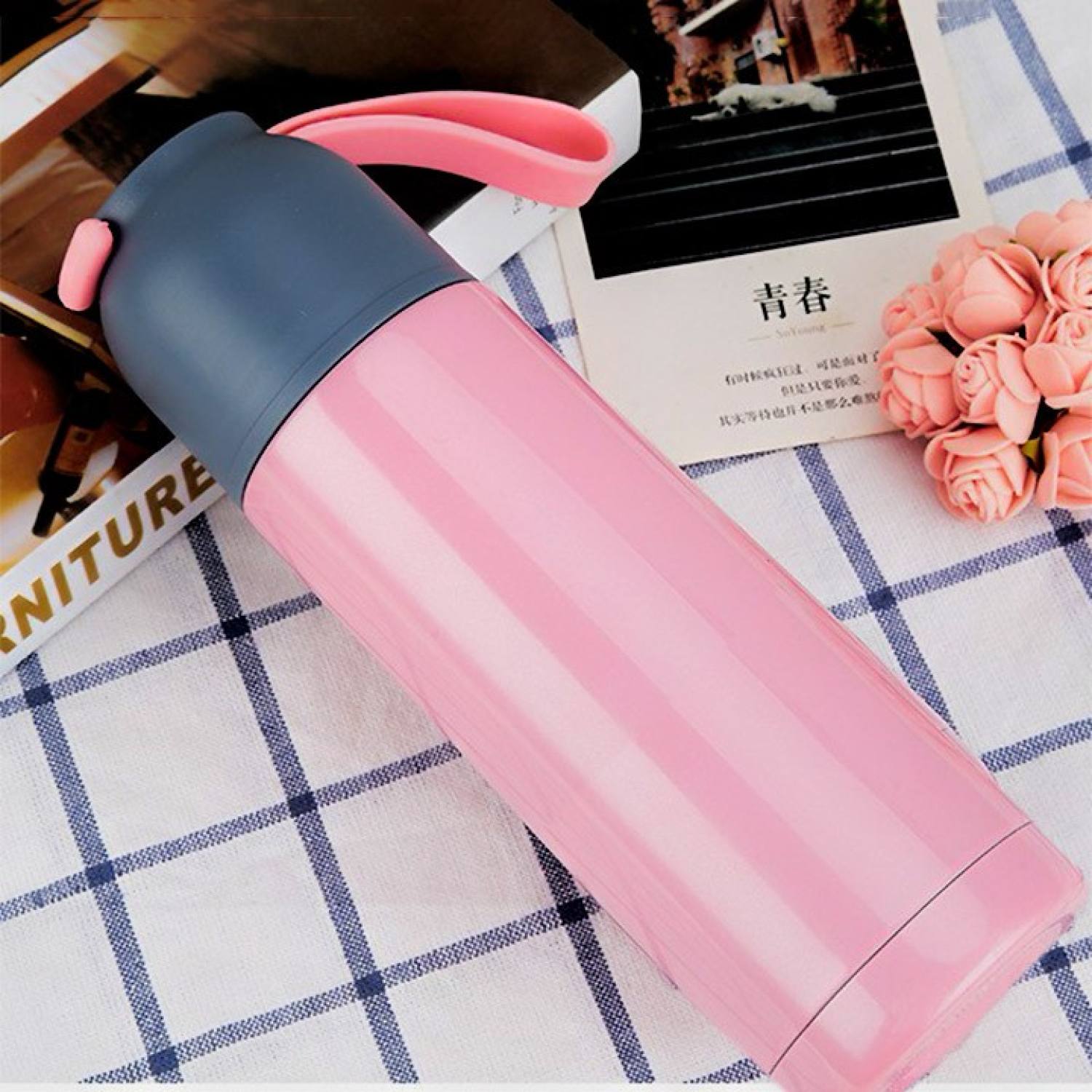 Bình giữ nhiệt 500ml phong cách Hàn