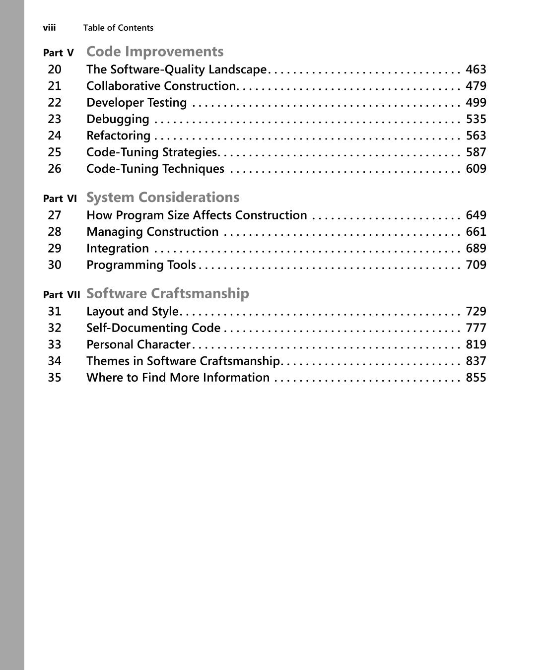 Code Complete A Practical Handbook of Software Construction
