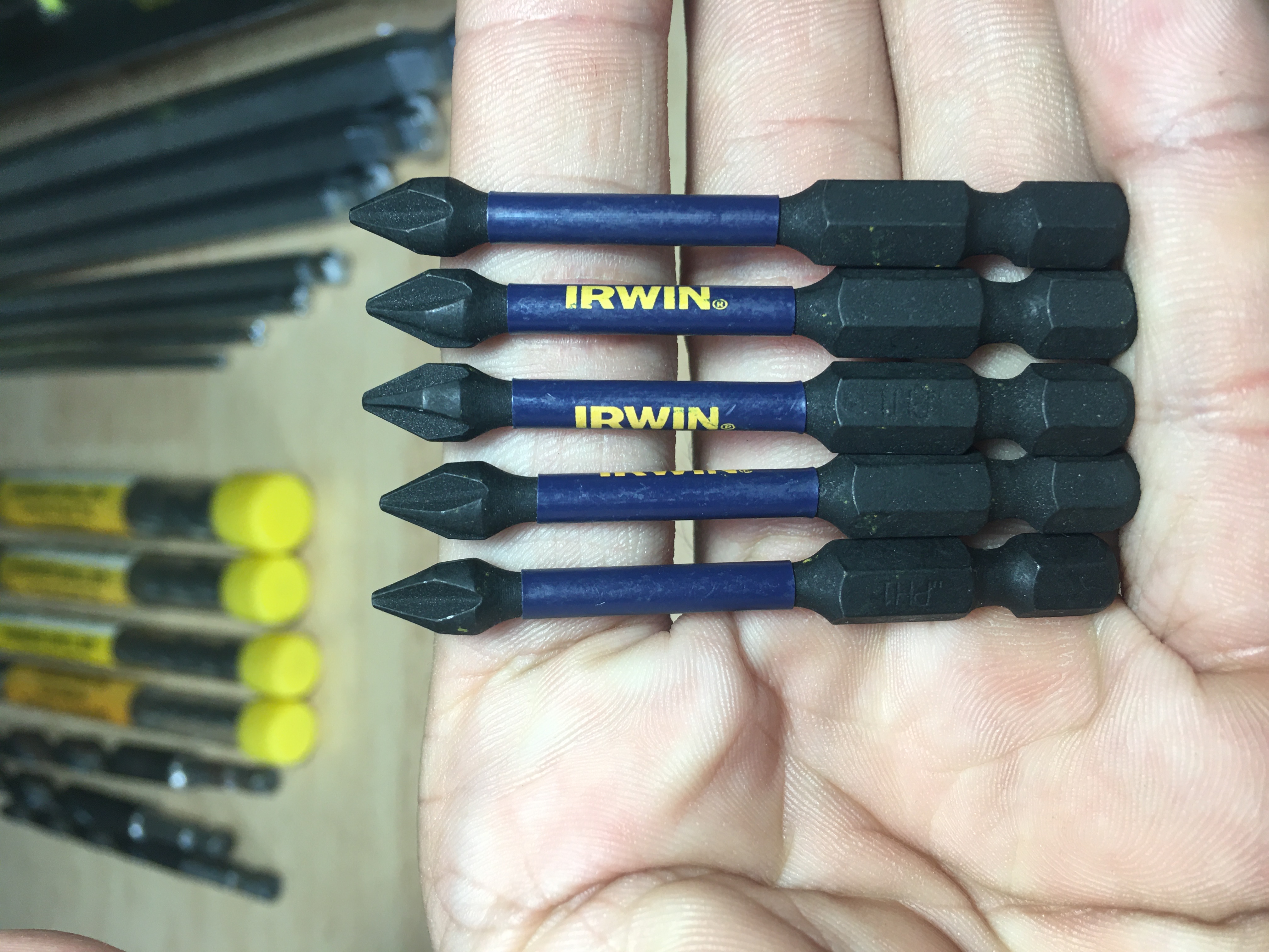 Mũi Vít Bake IRWIN PH1 Dài 58mm Màu Đen