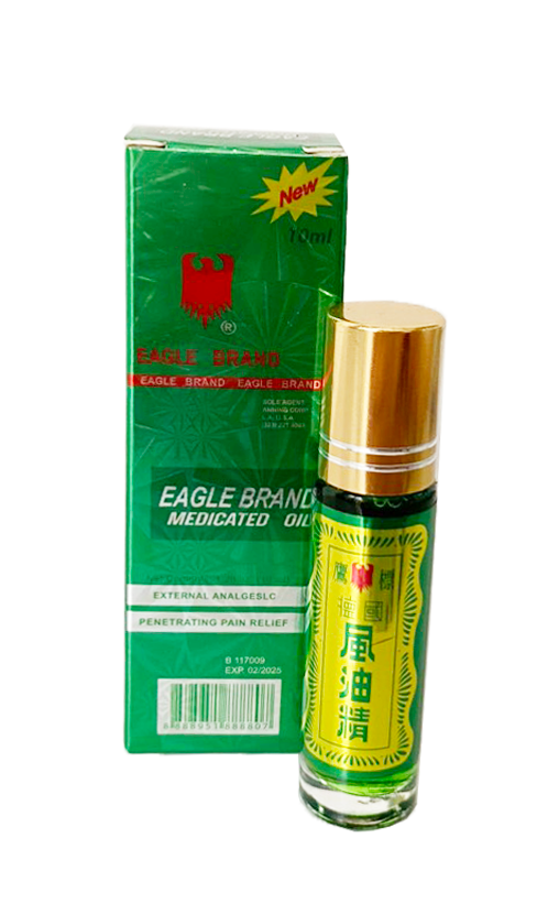 Dầu lăn xanh hiệu Eagle hình con ó 10ml