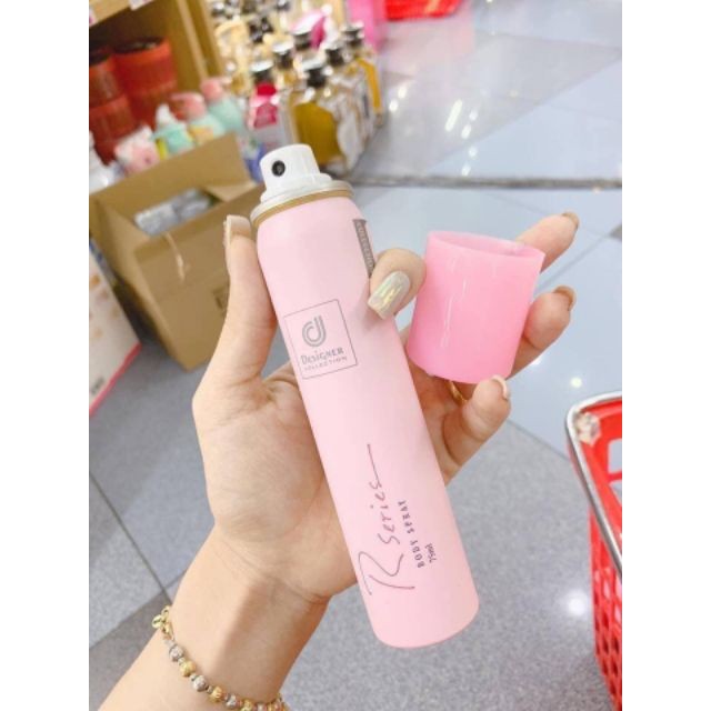 [HCM]Xịt thơm body Rseries Body Spray 75ml