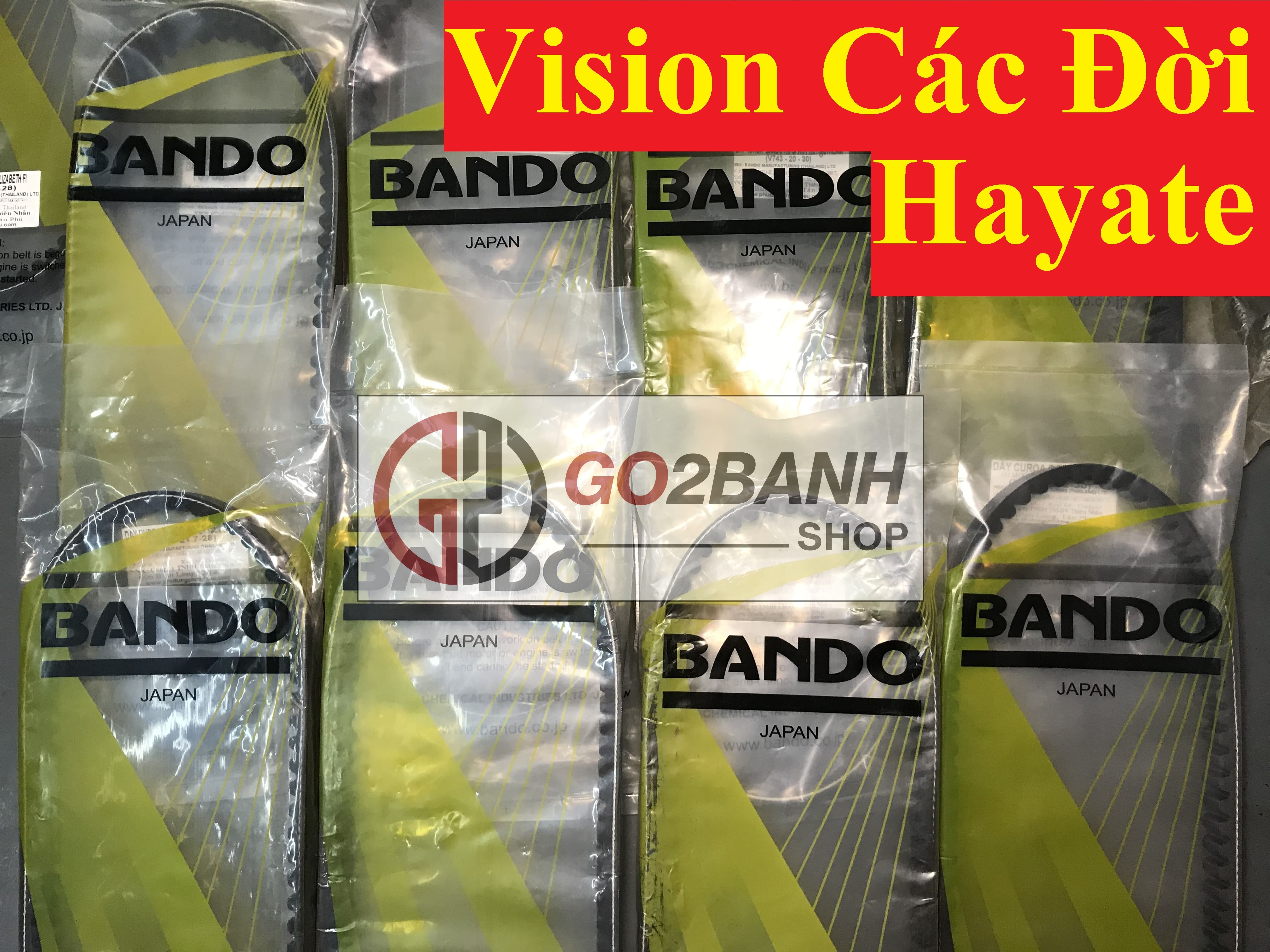 Dây curoa Bando Vision các đời, Hayate - Nhật Bản