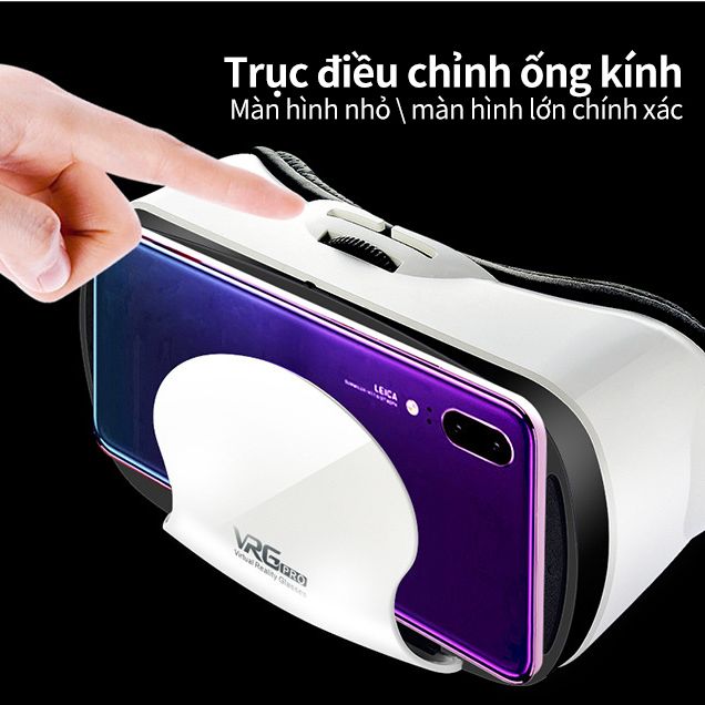 VRG3D thực tế ảo mũ bảo hiểm kính