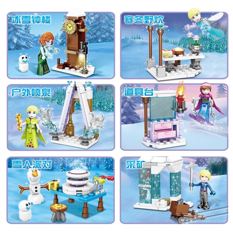 Lego lâu đài công chúa Elsa