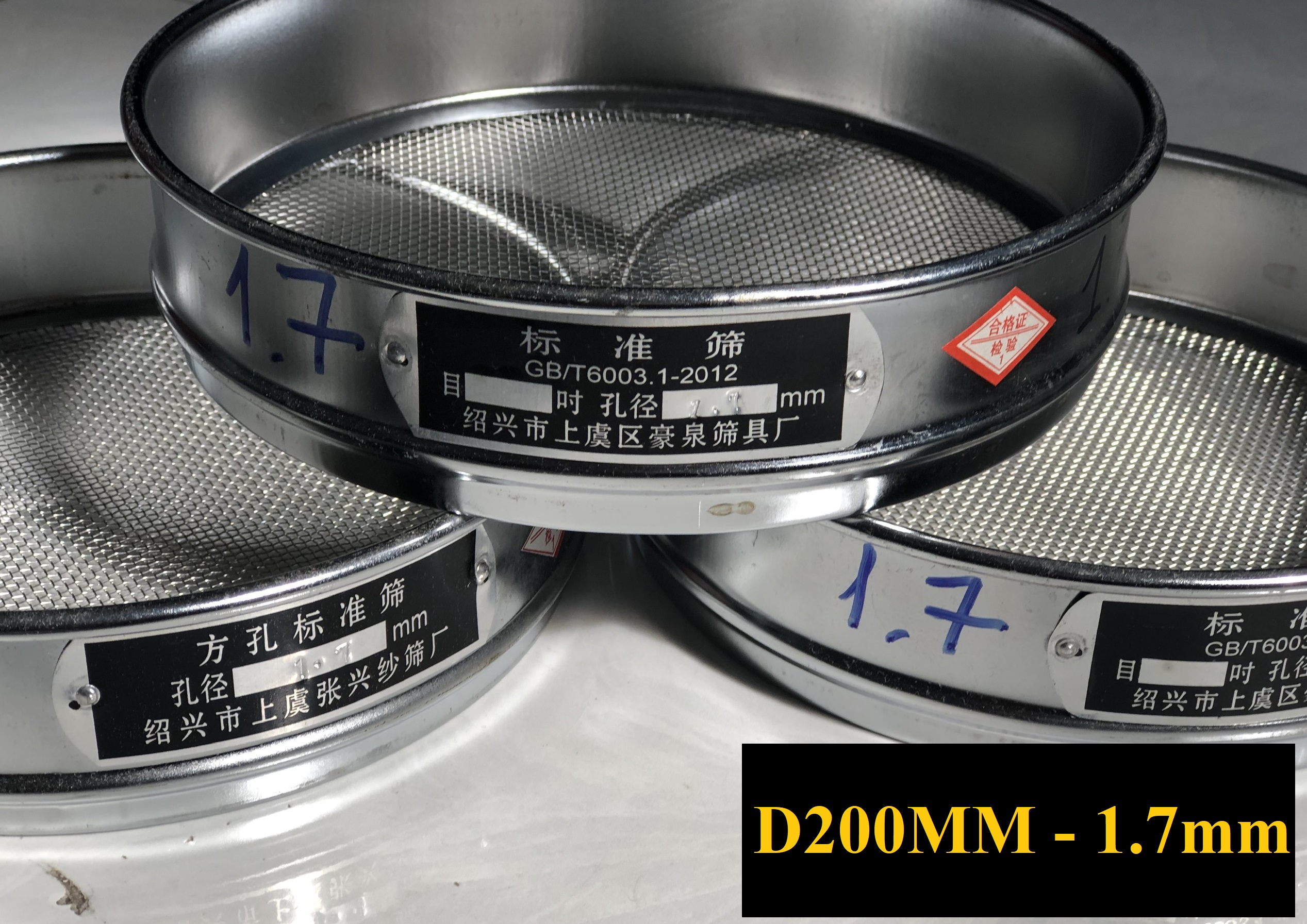 SÀNG RÂY BỘT D20CM - 12 MESH - 1.6MM