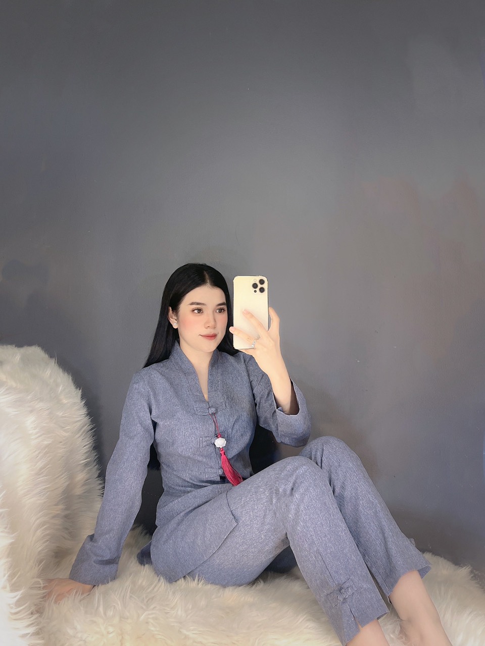 ĐỒ LAM ĐI CHÙA MẪU LA HÁN NỮ