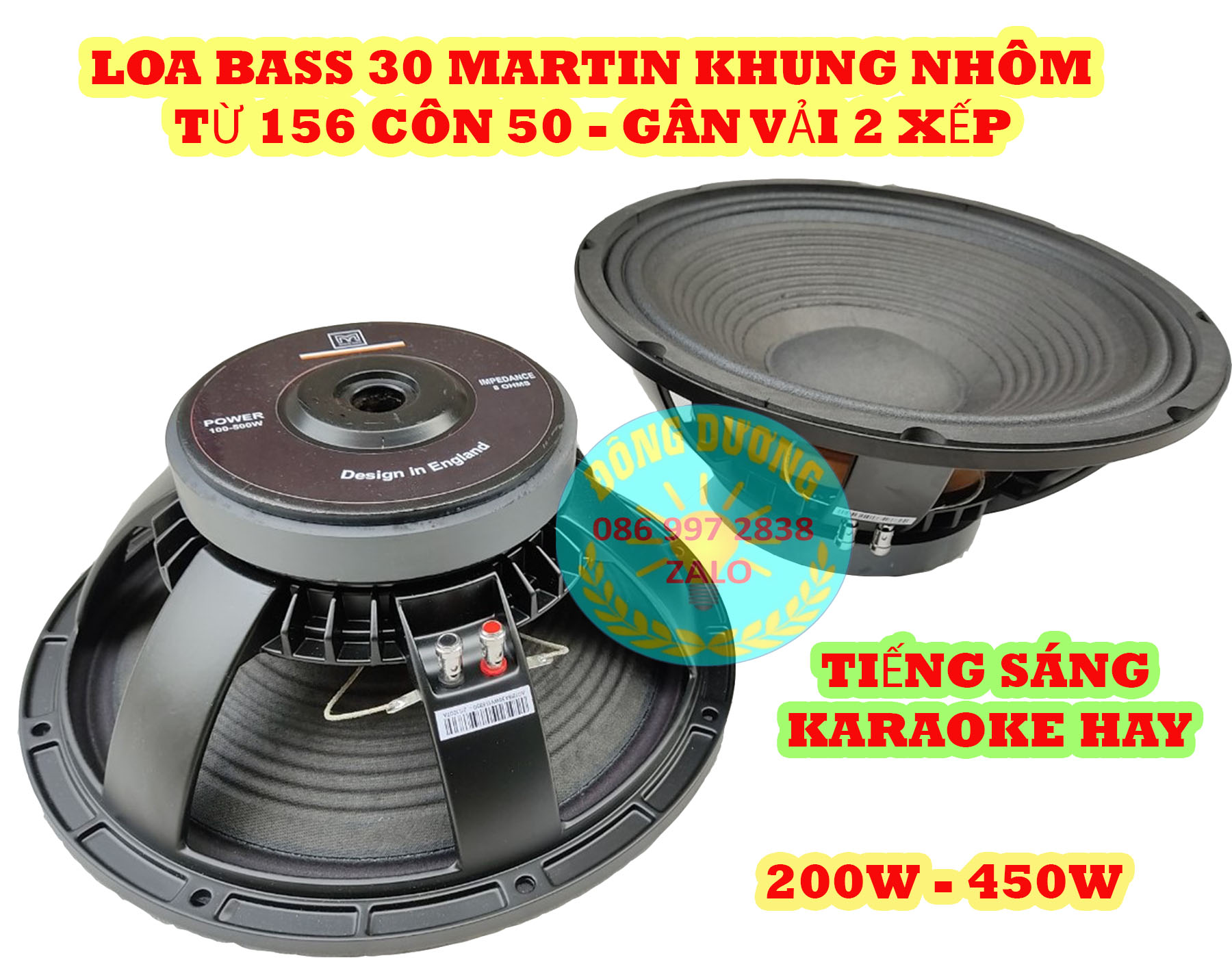 LOA BASS 30 MAXTIN TỪ 156 CÔN 50