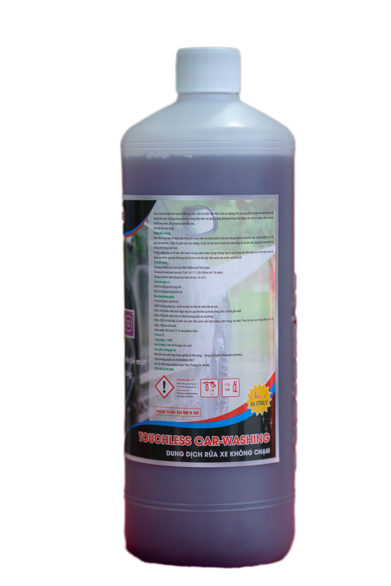 Dung dịch rửa xe không chạm Ekokemika BIO30-1L