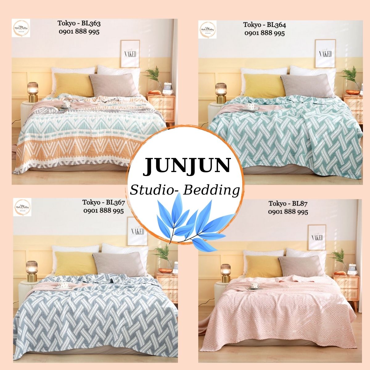 (8)TH Chăn Xô Organic Cotton Dòng Phổ thông/Basic