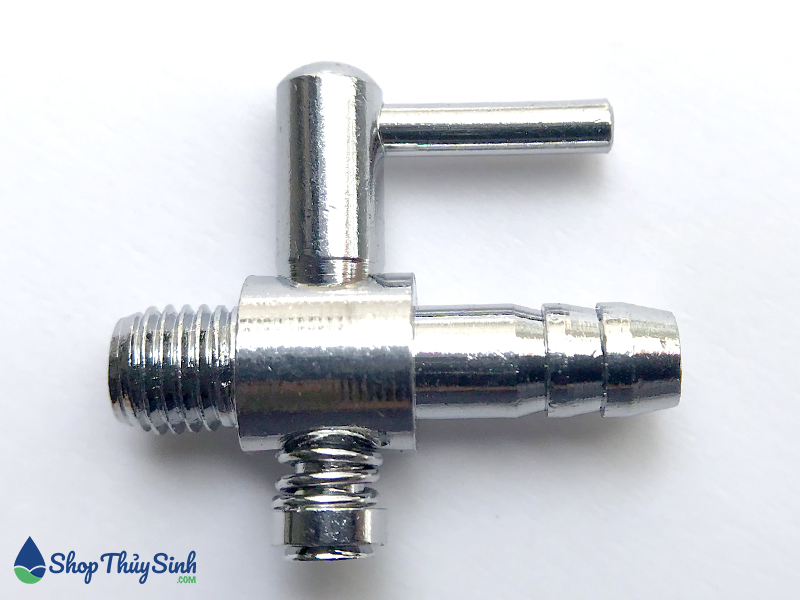 Van khóa oxy inox loại có ren