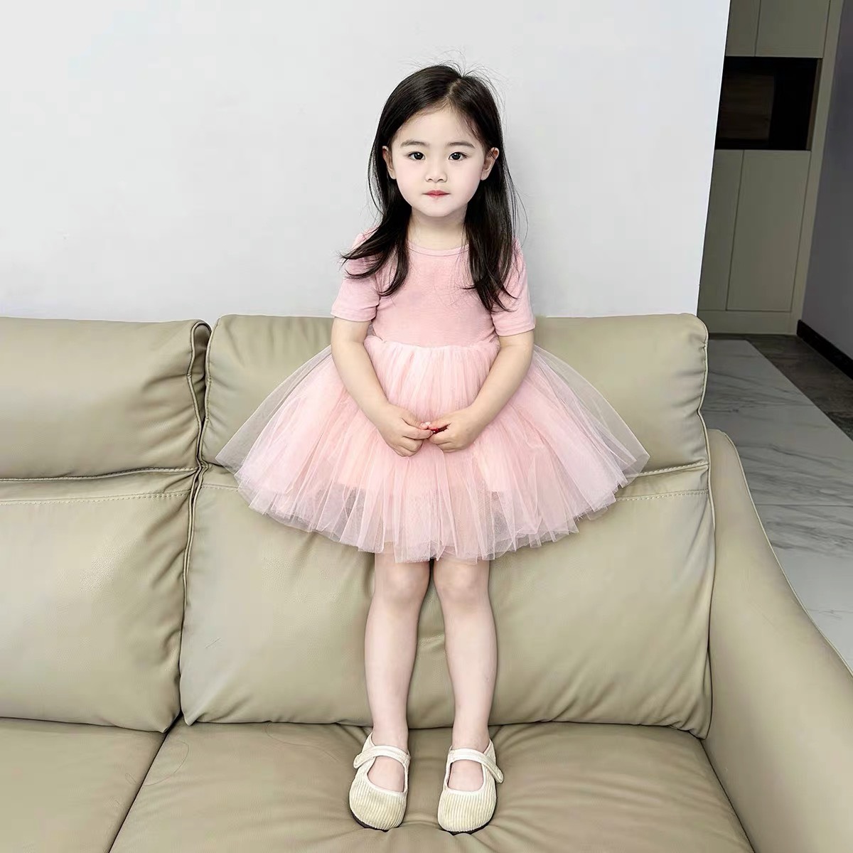 Váy bé gái công chúa voan 2 lớp cho bé yêu từ 8-20kg