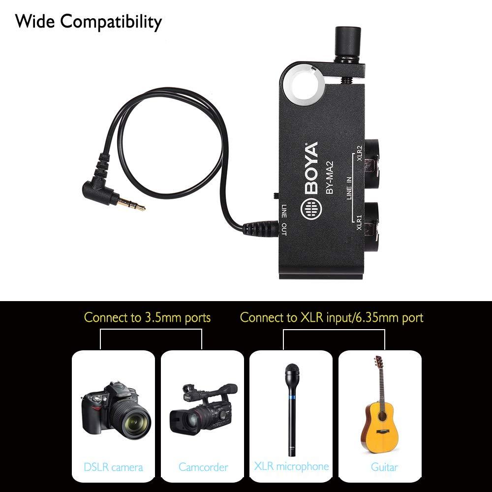 BOYA- Audio Adapter & Cable BY-MA2 (FB602)