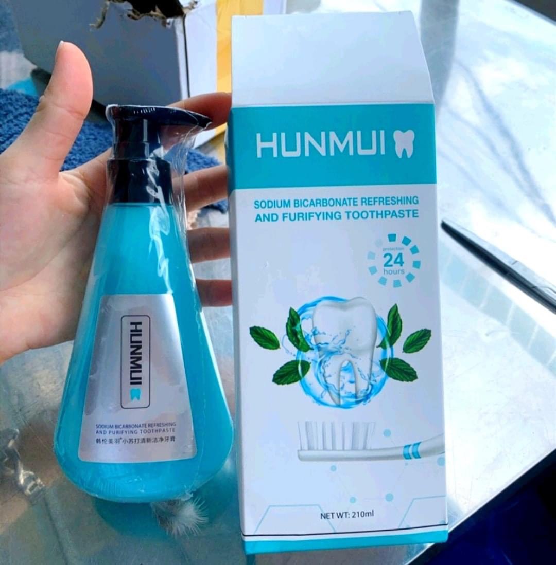 Kem Đánh Răng Hunmui ( CHÍNH HÃNG- CÓ HỘP ) - Kem Đánh Răng Thơm, Trắng Răng-Vệ Sinh Răng Miệng, Hết Hôi Miệng