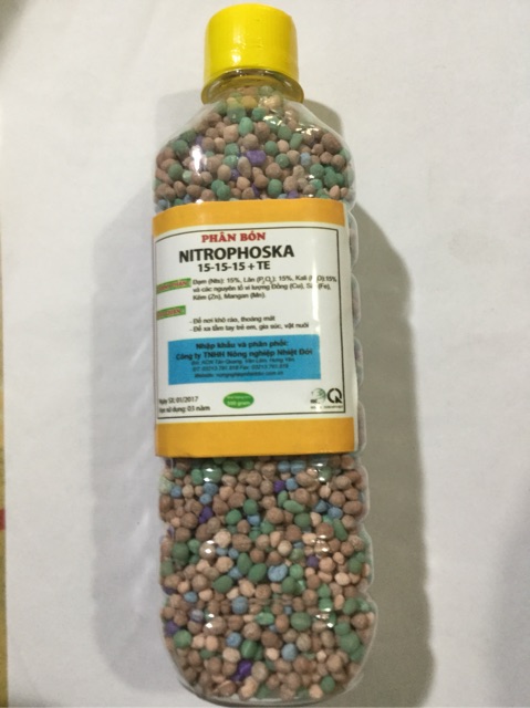 PHÂN BÓN ĐẶC HIỆU CHO HOA VÀ CÂY CẢNH chai 500gr