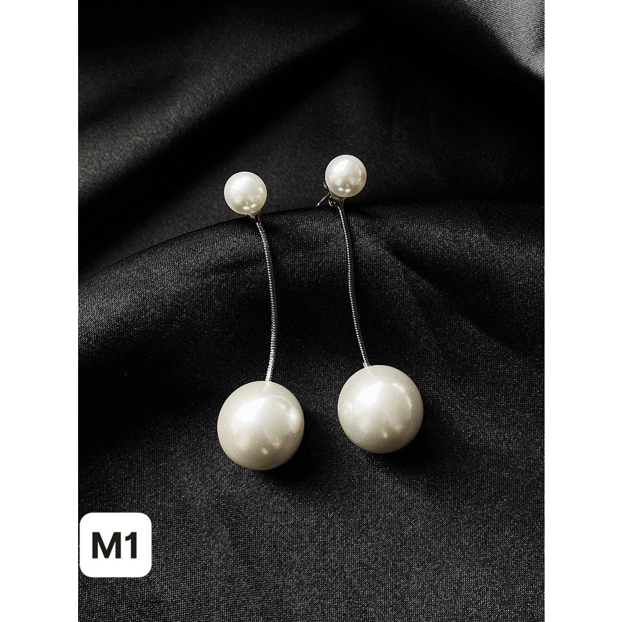 Bông tai thời trang nữ hạt cườm BTG111