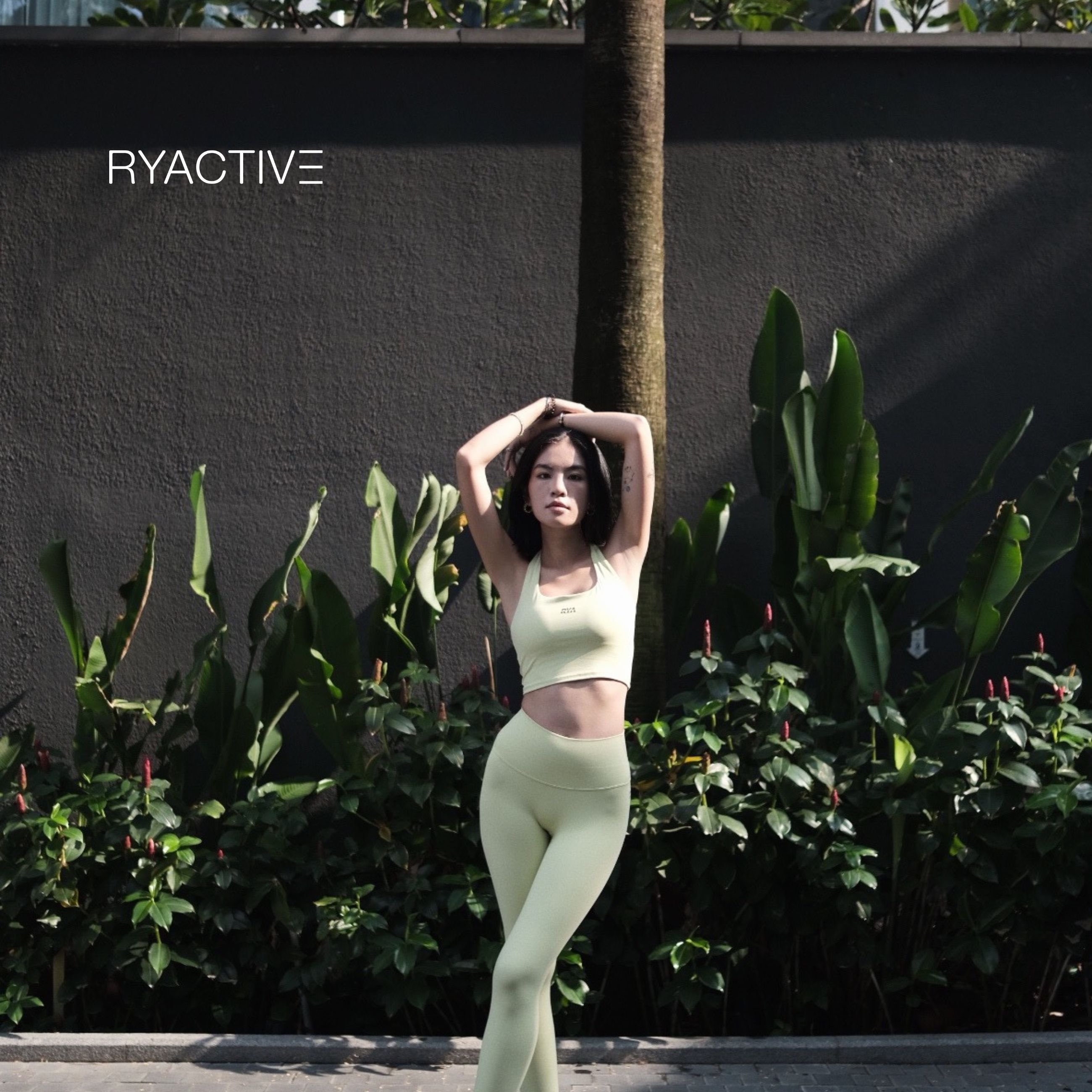 Áo ngực thể thao RYACTIVE - BE ACTIVE SPORTBRA Neon