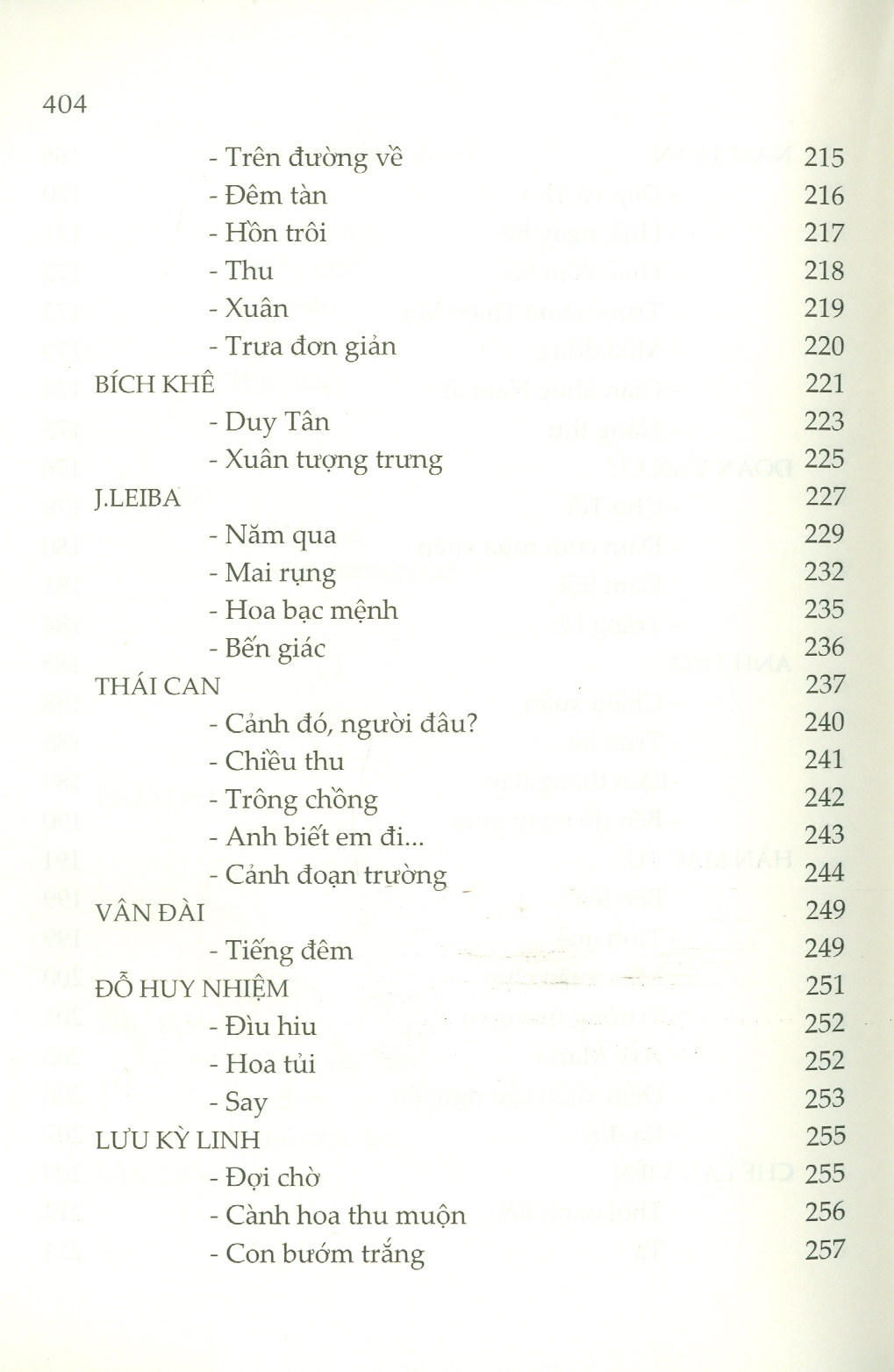 Thi Nhân Việt Nam