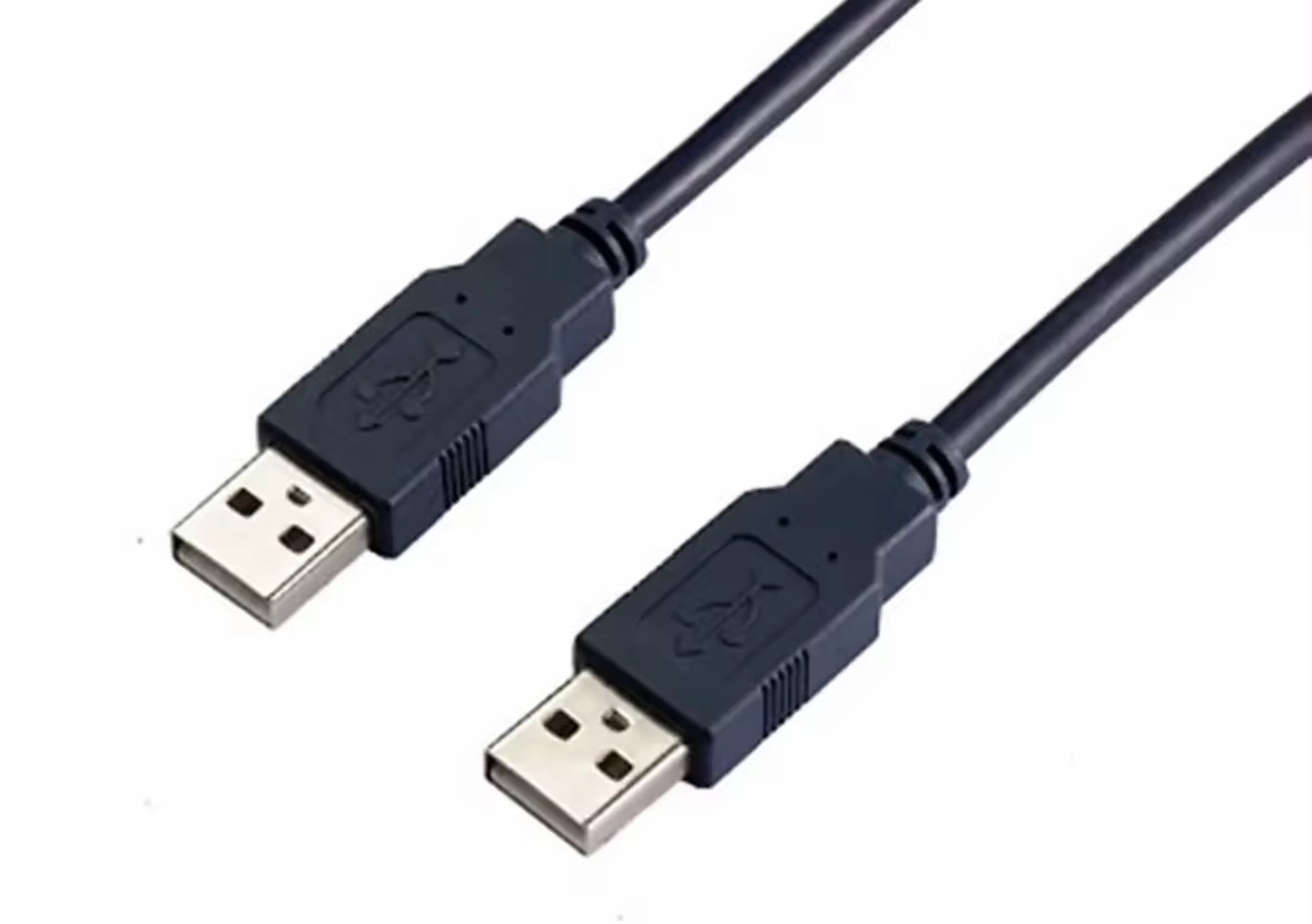 Dây cáp usb 2 đầu đực dài 3m màu đen