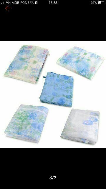 mùng in bông 1m8x2m2 có cửa