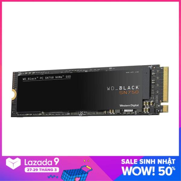 [Trả góp 0%]Ổ Cứng SSD WD Black SN750 NVME M.2 2280 - Chính Hãng WD - Bảo Hành 5 năm