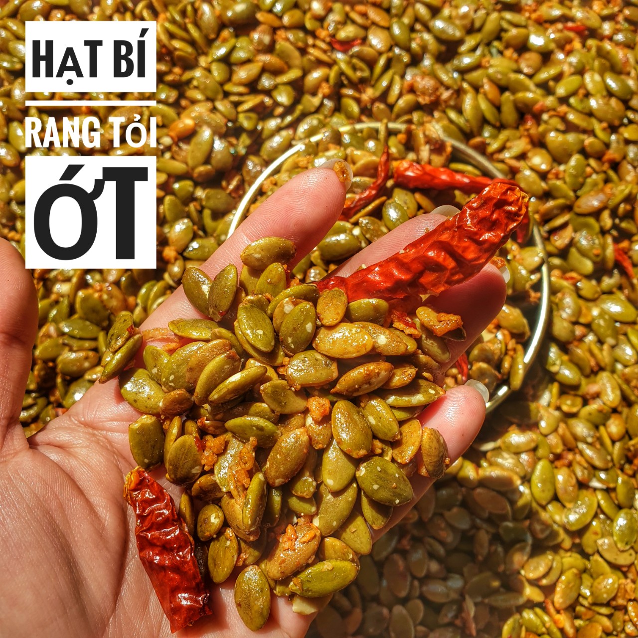 HẠT BÍ RANG TỎI ỚT 1KG