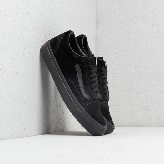 Giày sneaker cổ thấp vs nam màu full đen