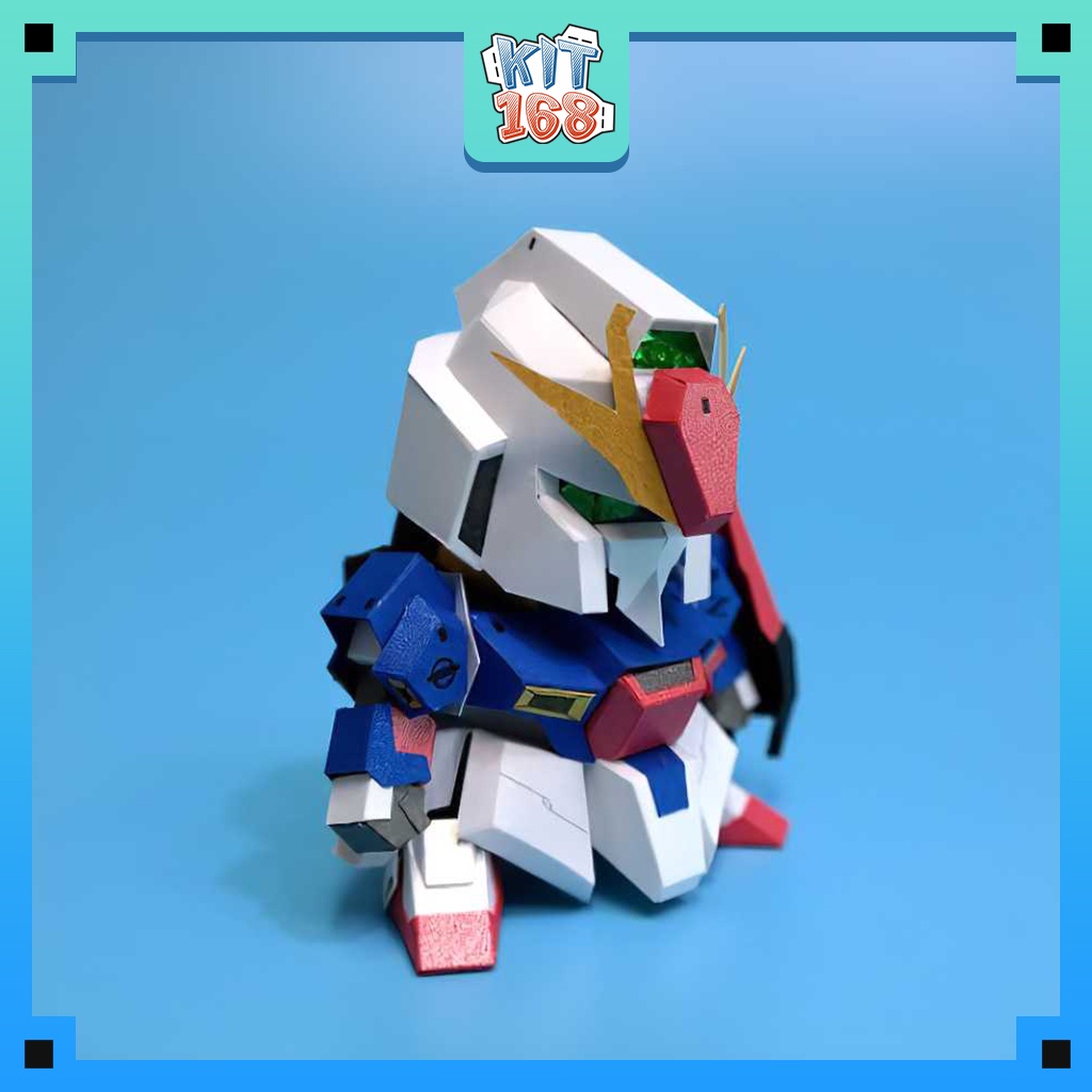Mô hình giấy Anime Game Robot SD 5cm Z Gundam